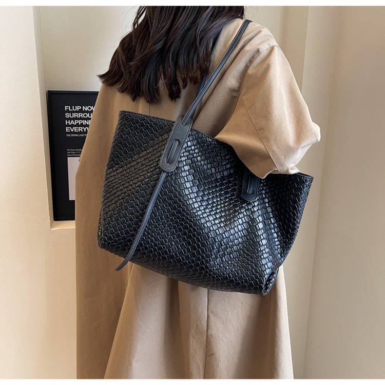Stylish Braid Design Tote Bag for Women