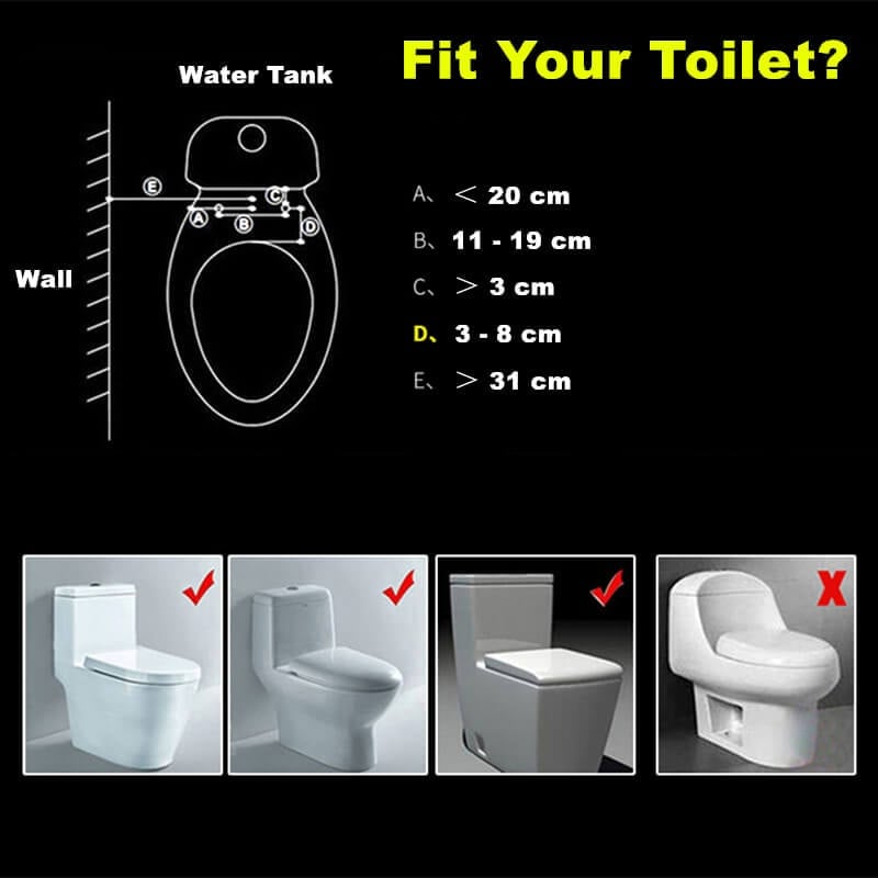 👩‍🦰Toilet Bidet Attachment — (Feminine Wash & Posterior Wash) 💕