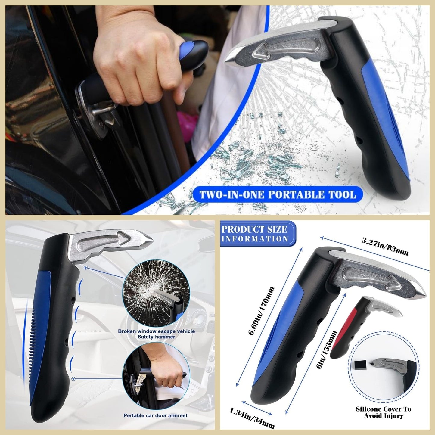🔥Limited Time Offer🔥5 in 1 Car Handle Assist