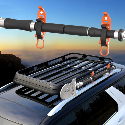 🚜Essential gear for road trips🔥Metal-rubber shovel mounting clamp