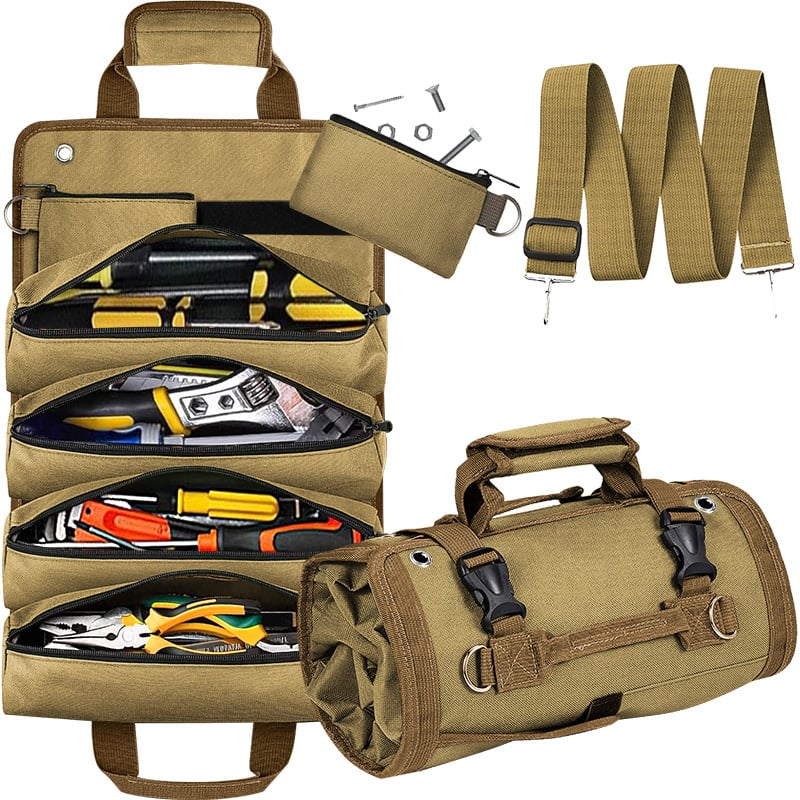 🛠️Premium Roll-Up Tool Bag - The Ultimate Gift for Man🎁