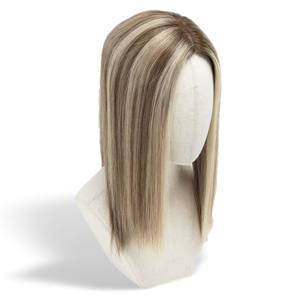 7" x 7.5" Premium Human Hair Topper