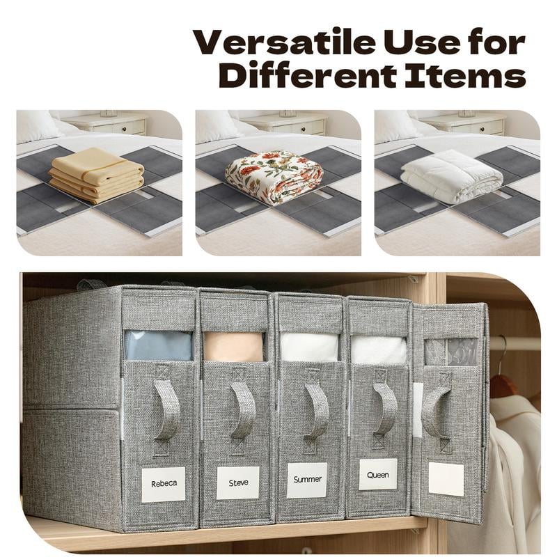 Multi-Use Storage Bags--Dustproof Organizer For Bedding Quilts Blankets