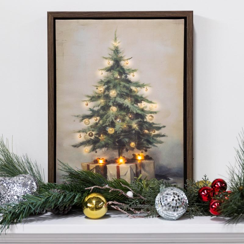 🎄Battery-Operated Lighted Wall Art