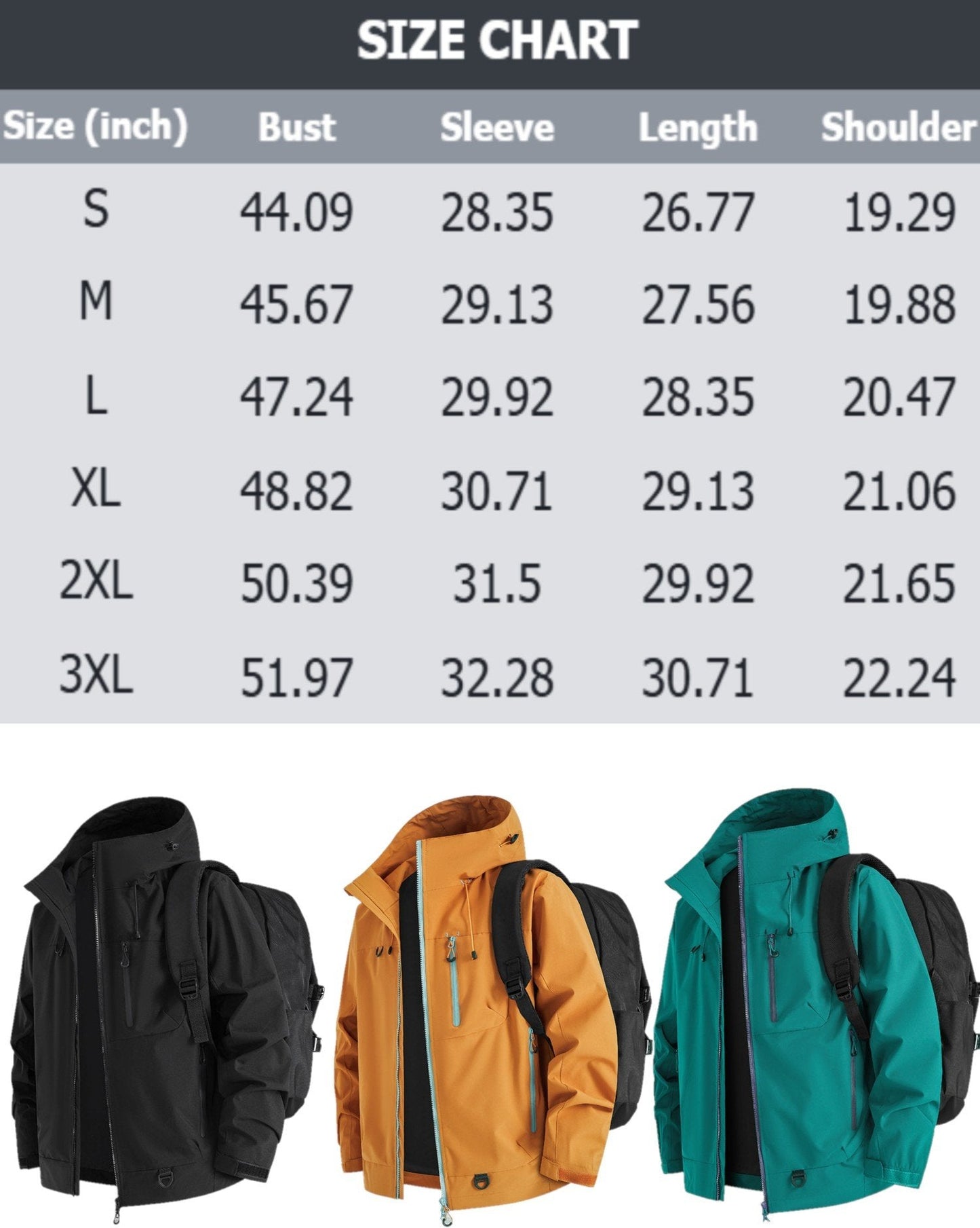 🔥Waterproof Jacket: The Ultimate Gift for Outdoor Lovers & Daily Commuters!