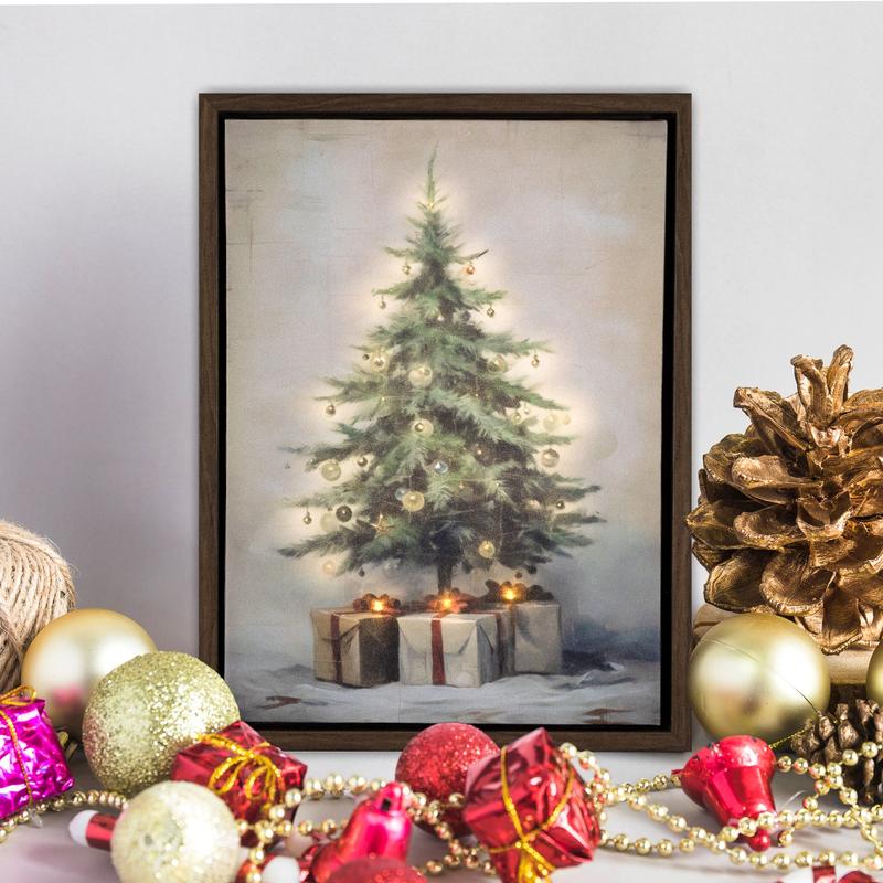 🎄Battery-Operated Lighted Wall Art