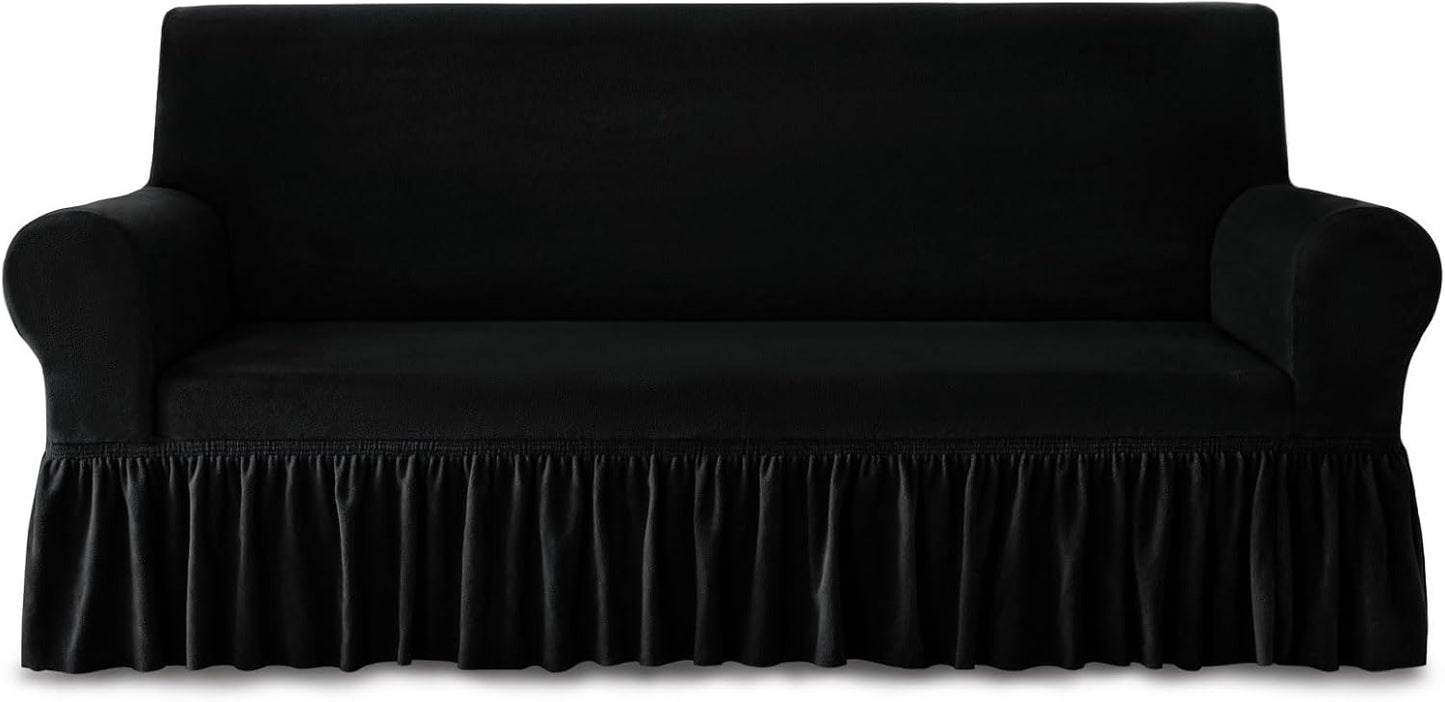 🛋️Armchair Cover Thick Plush – The Coziest Sofa Cover You’ll Ever Own!