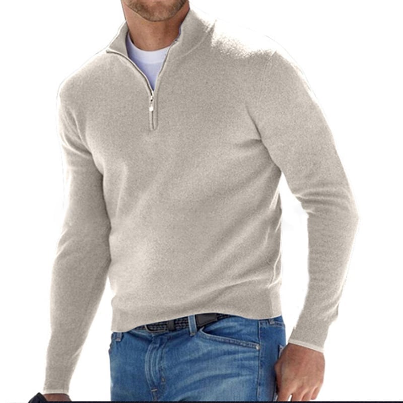 🔥Men's Basic Zipped Sweater