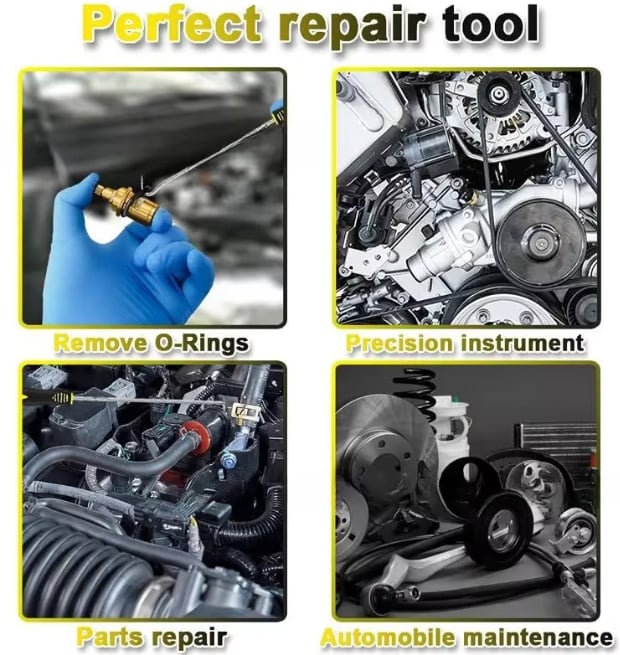 🔧 4-Piece 135mm Car Oil Seal Screwdrivers Set