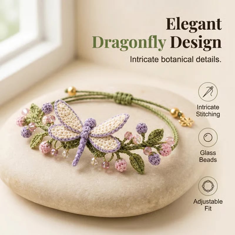 Nature-Inspired DIY Crochet Bracelet Kit