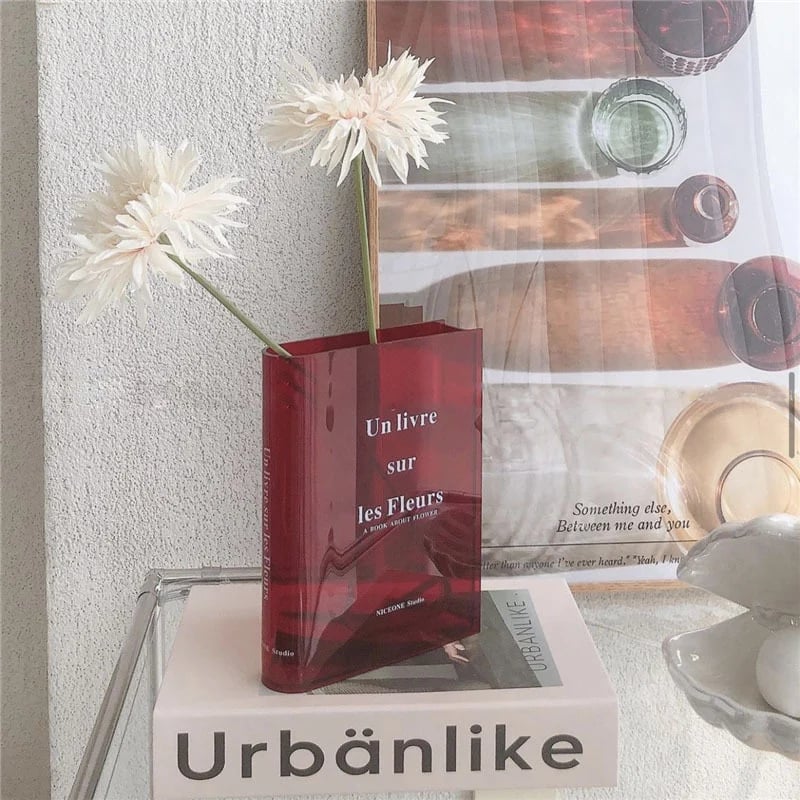 🌷The Most Beautiful Art🌷Book Shaped Vases