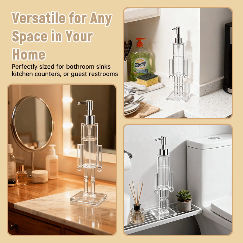 Nutcracker Soap Dispenser