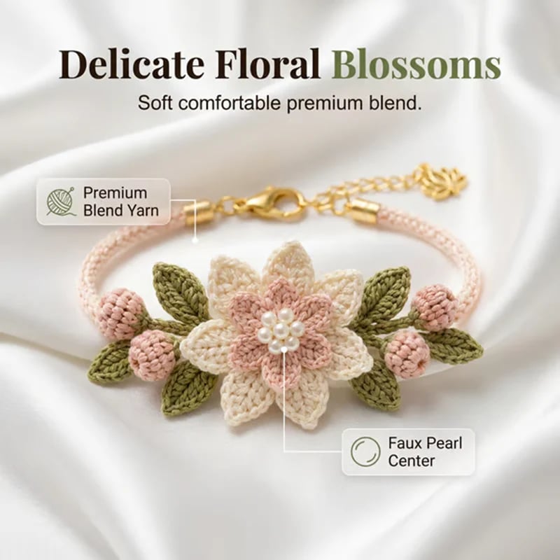 Nature-Inspired DIY Crochet Bracelet Kit