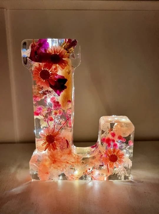 🔥Valentine's Day Hot Sale🎁 Handmade Floral Night Light🎉