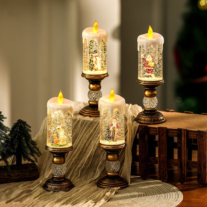 🎅Christmas Candle Light Flameless LED🕯️
