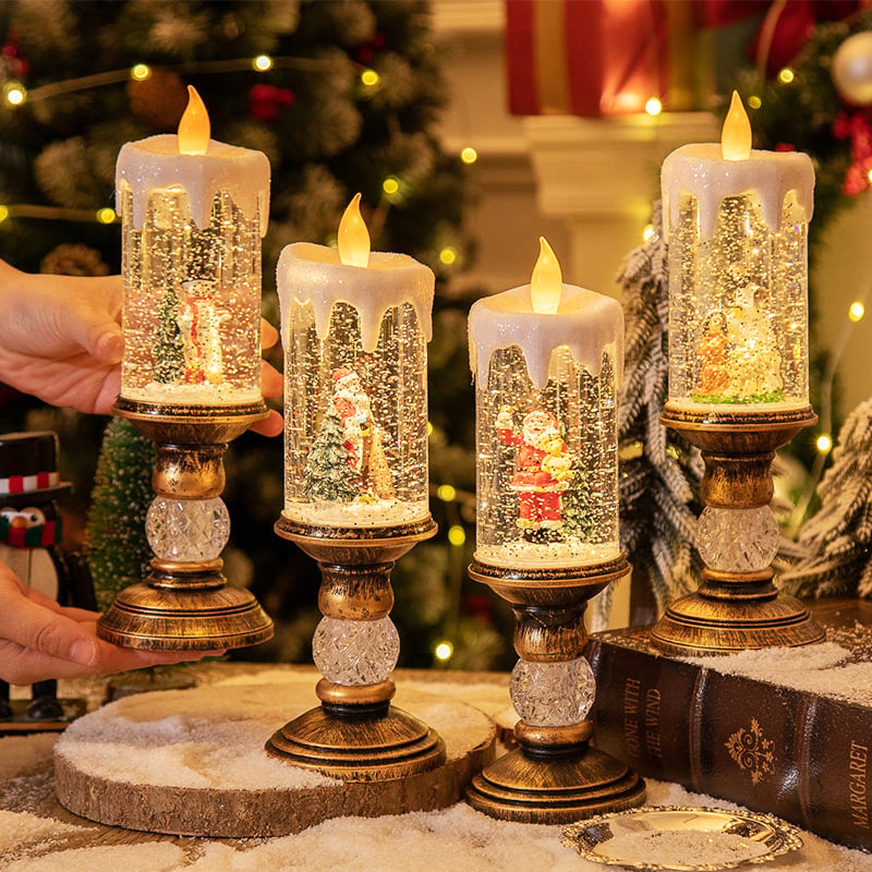 🎅Christmas Candle Light Flameless LED🕯️