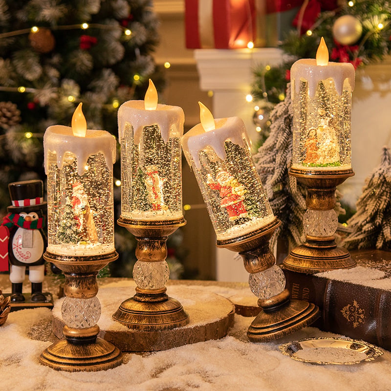 🎅Christmas Candle Light Flameless LED🕯️