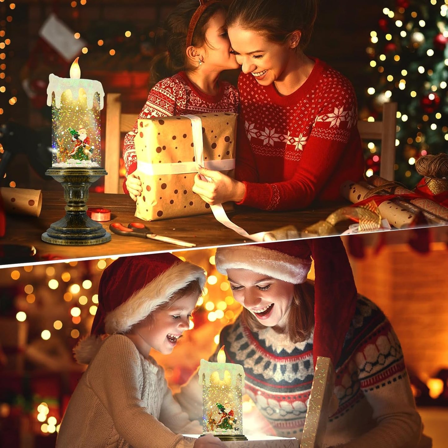 🎅Christmas Candle Light Flameless LED🕯️