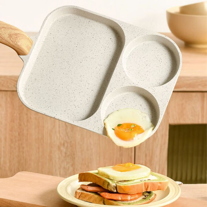 ⏰3-In-1 Split Non-Stick Pan