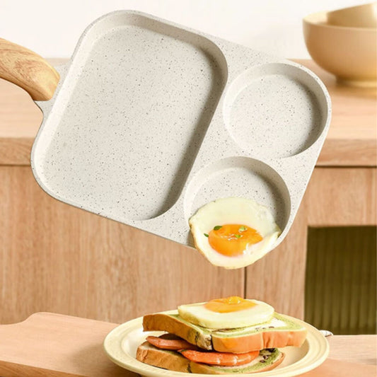 ⏰3-In-1 Split Non-Stick Pan