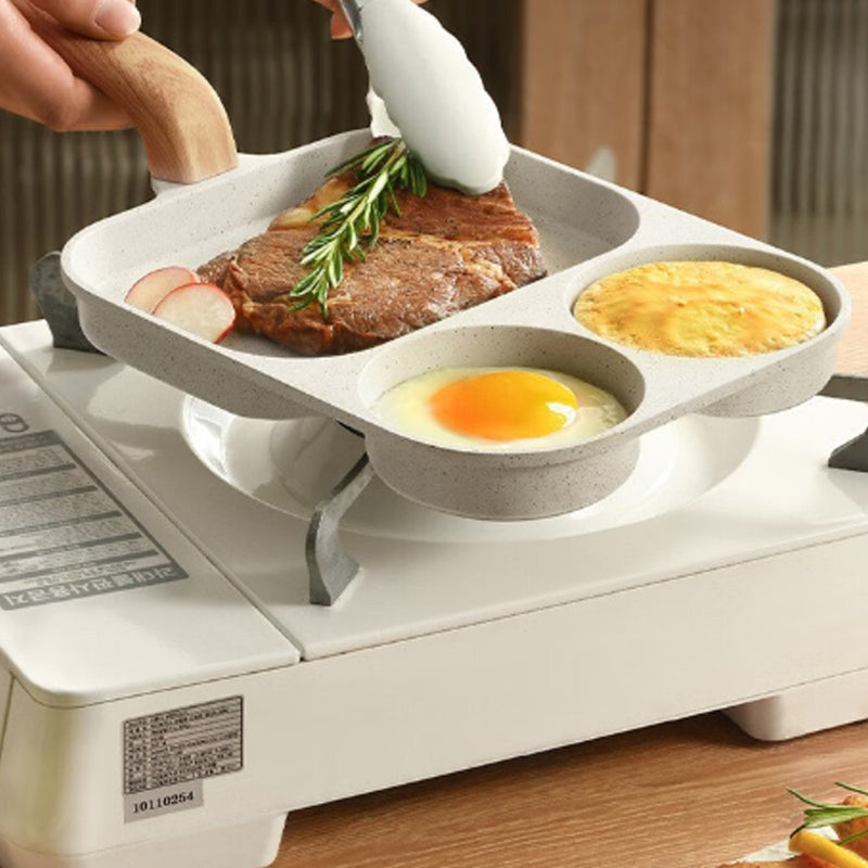 ⏰3-In-1 Split Non-Stick Pan