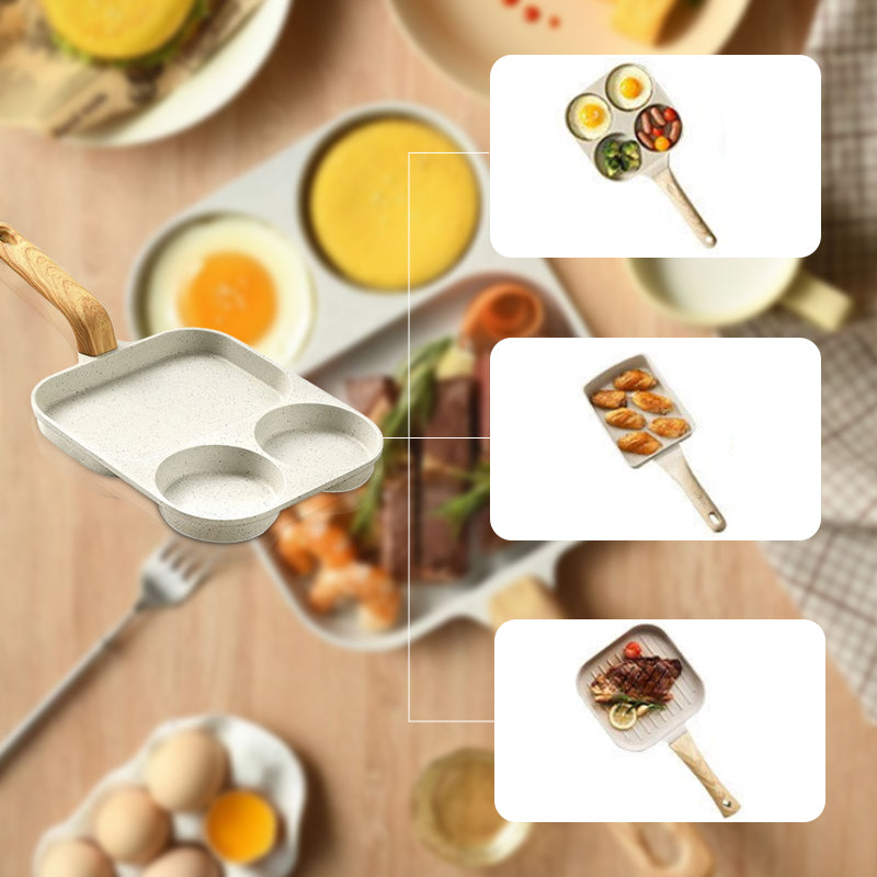 ⏰3-In-1 Split Non-Stick Pan