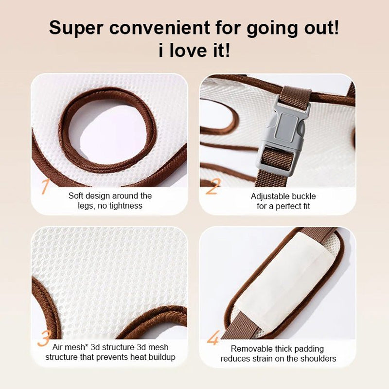 💥Portable Breathable Pet Carrier Slings and Backpacks