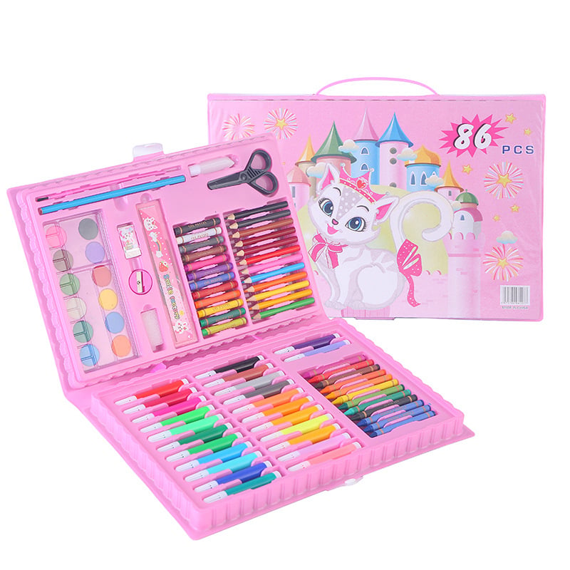 🎨✨ Deluxe 6-in-1 Art Creativity Set - Includes Drawing Tools & 12 Colors for Kids' Creative Development 🧑‍🎨🌟