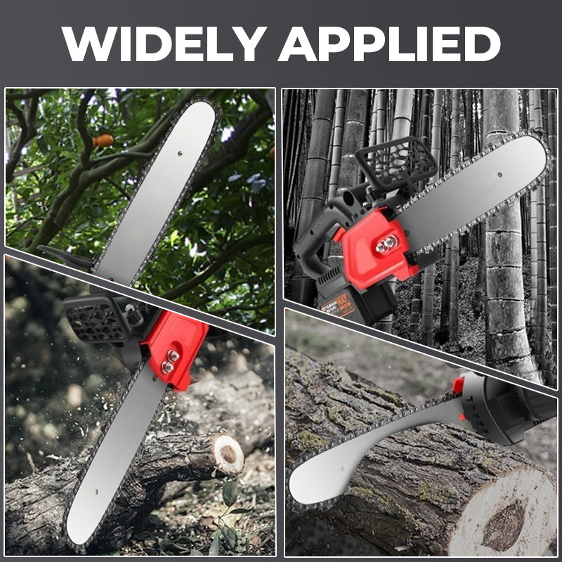 💞50K+ SOLD!🔥⚡Cordless High‑Power Lithium Chainsaw – Brushless motor, fast cutting & long runtime. Lightweight, safety switch & gift toolkit included. Prune with ease. 🌲🔋