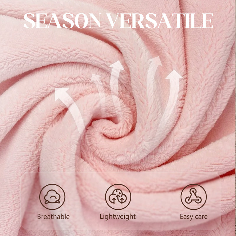 ✨Soft Fluffy Bathrobe 🧖♀️ – Skin-Friendly Fabric, Cozy Warmth for Post-Shower