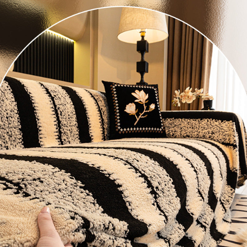 ⏰Soft Plush Non-Slip Couch Cover🛋️