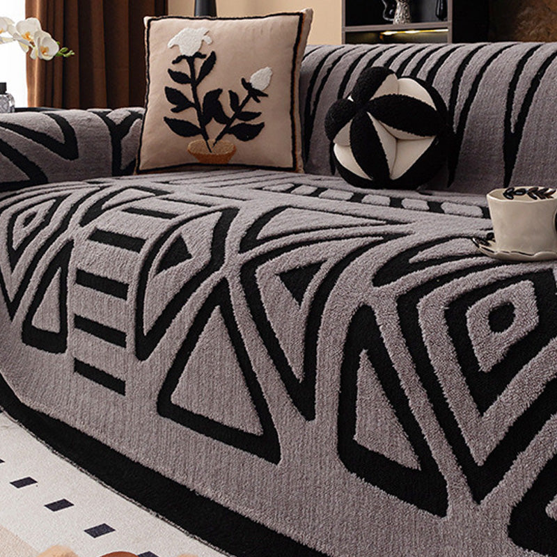 ⏰Soft Plush Non-Slip Couch Cover🛋️