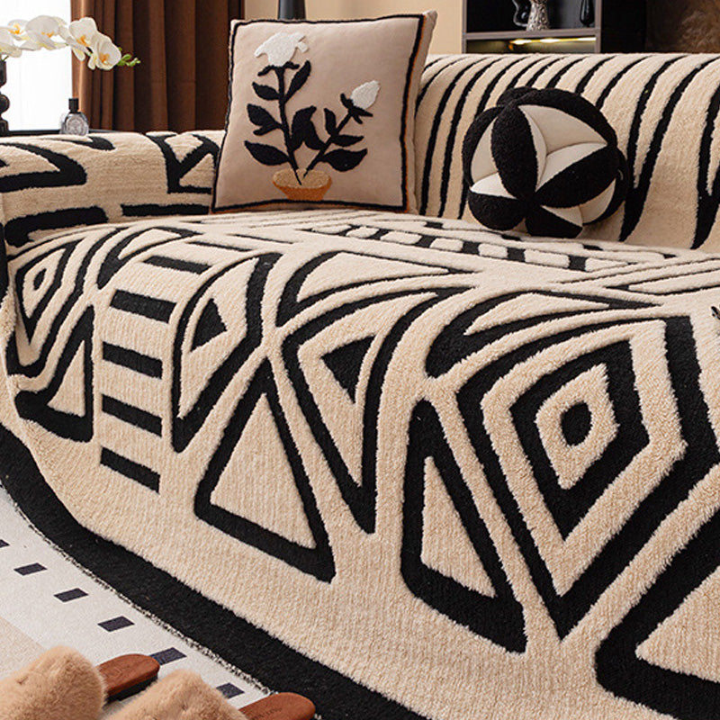 ⏰Soft Plush Non-Slip Couch Cover🛋️