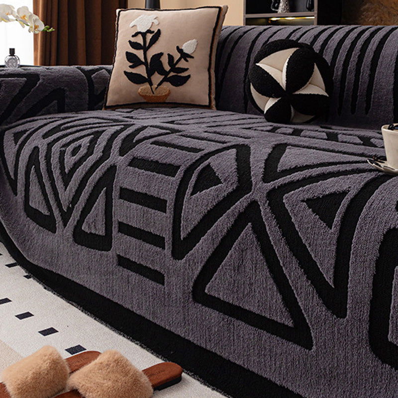 ⏰Soft Plush Non-Slip Couch Cover🛋️