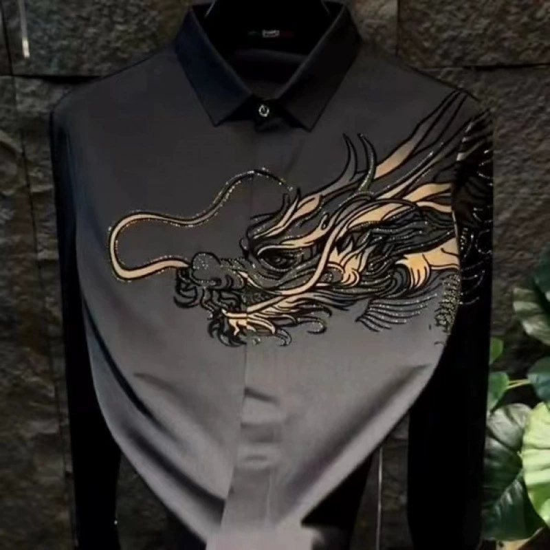 👔 Men’s Slim Fit Printed Shirt – Turn Every Head in the Room!