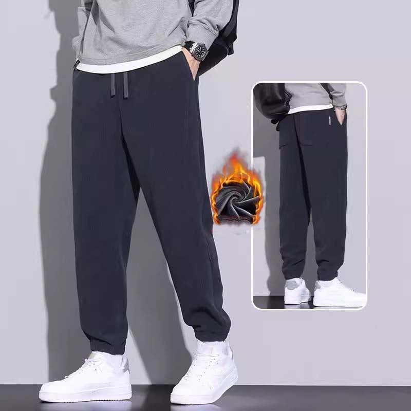 👖Tapered Drawstring Corduroy Pants with Pockets