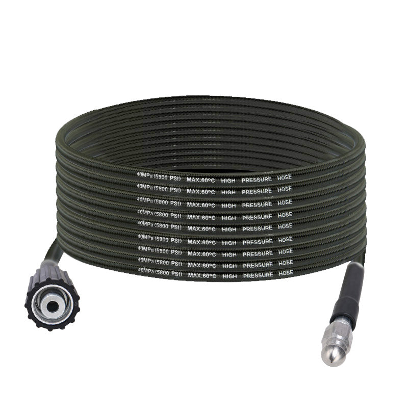 🚿⚡ High-Pressure Sewer Jetter Hose with Nozzle – Strong Pressure Cleaning, Flexible & Durable, Anti-Kink Design, Universal Compatibility for Pipeline & Sewer Unblocking 🛠️