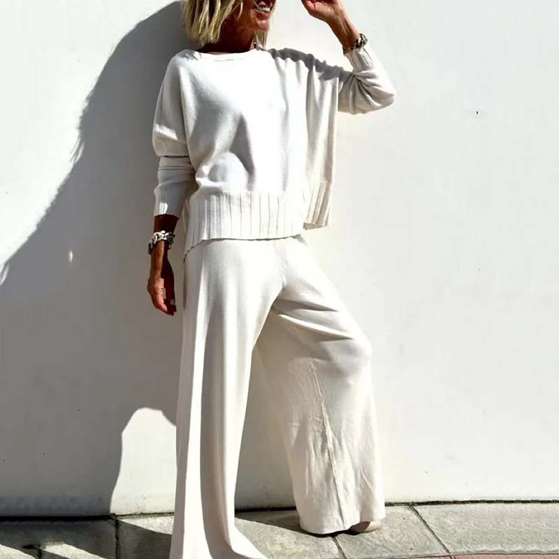 💥Soft Cashmere Sweater Set | Effortless Comfort & Style ⏰