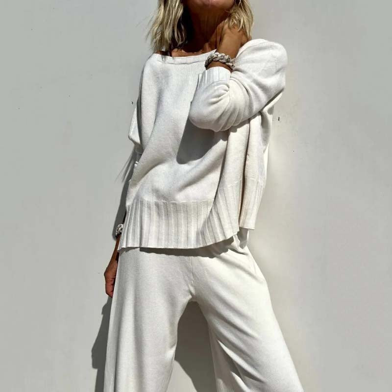 💥Soft Cashmere Sweater Set | Effortless Comfort & Style ⏰