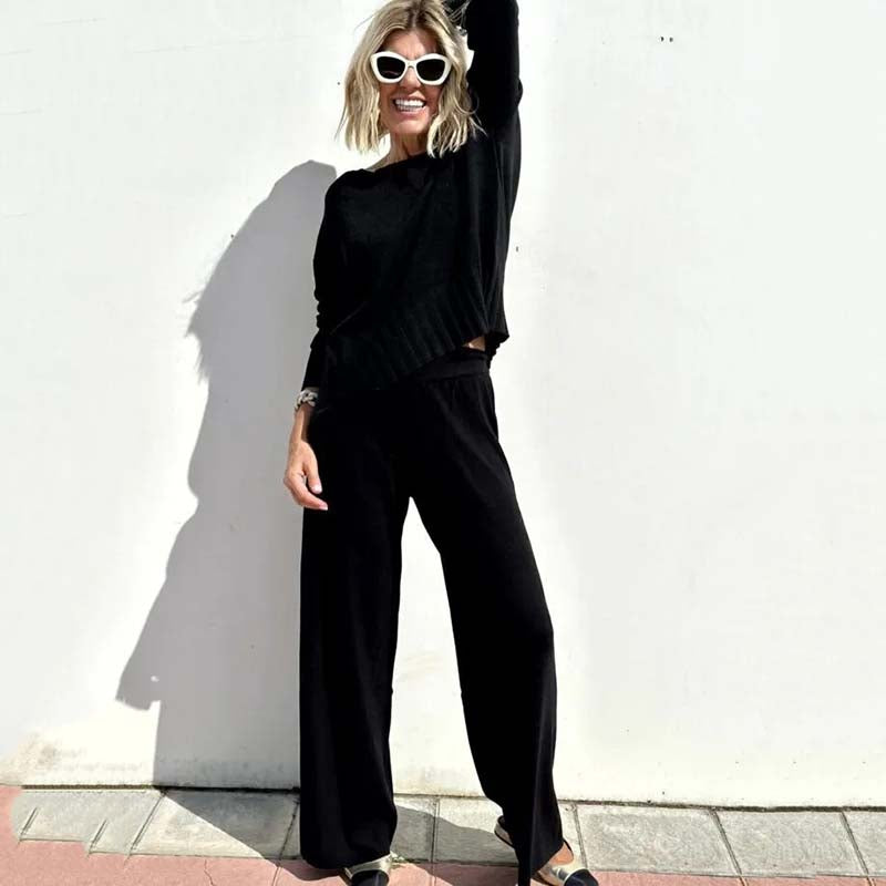 💥Soft Cashmere Sweater Set | Effortless Comfort & Style ⏰