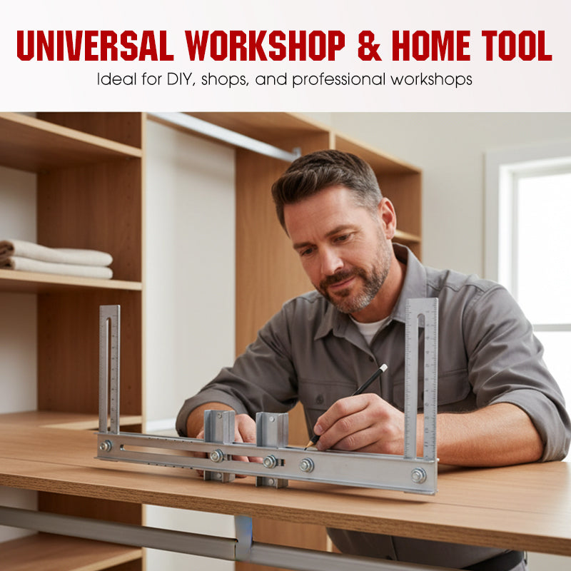Precise Adjustable Cabinet Hardware Jig