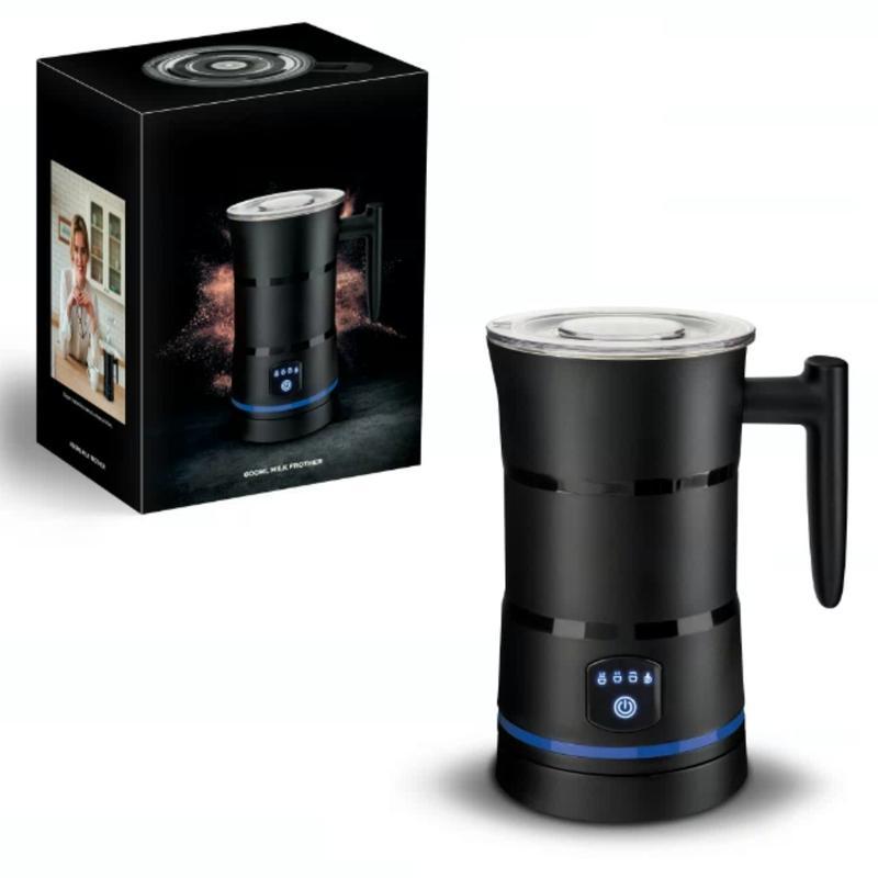 Professional Electric Milk Frother - Stainless Steel Automatic Foam Maker for Lattes, Cappuccinos & Hot Chocolate
