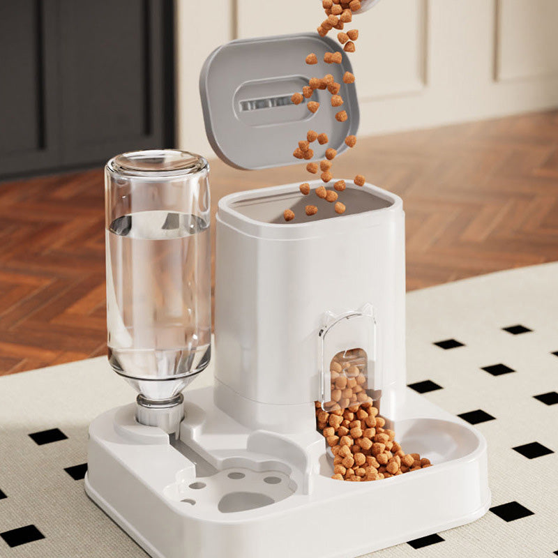 🔥2-in-1 Automatic Pet Feeder & Water Dispenser