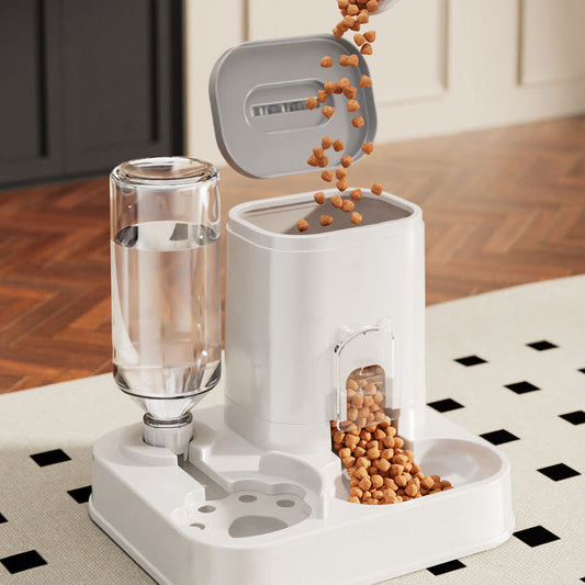 🔥2-in-1 Automatic Pet Feeder & Water Dispenser