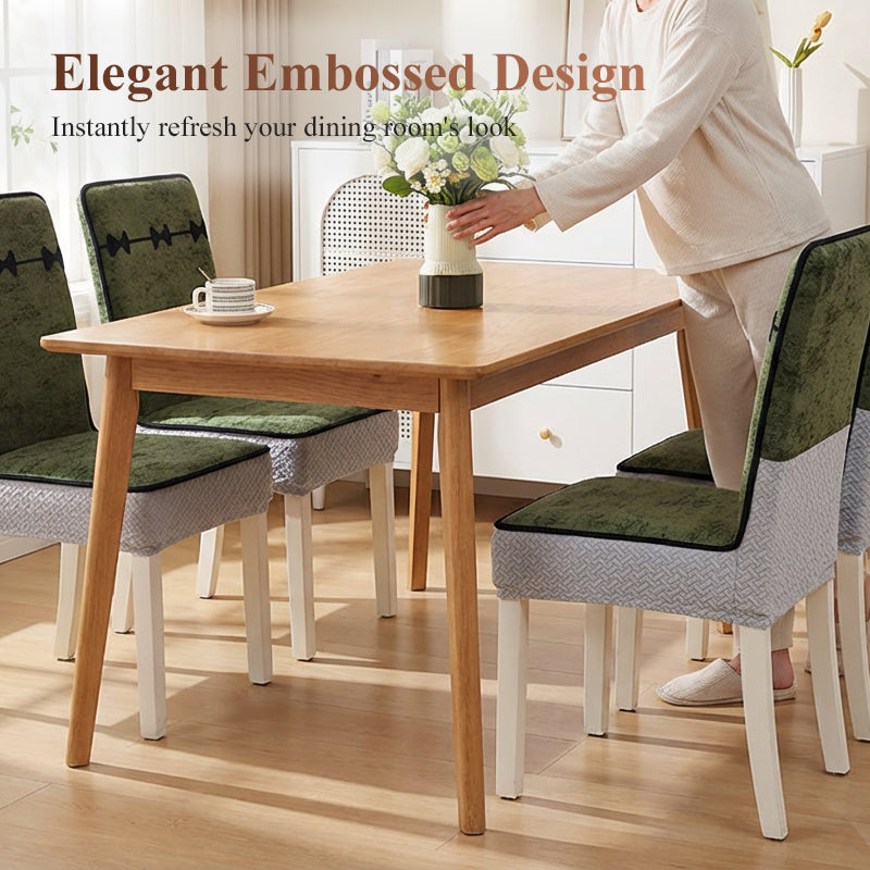 ✨Full Coverage Chair Cover with Elegant Jacquard