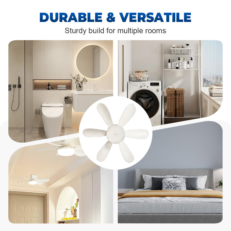 💡🌬️ 2-in-1 Remote-Controlled Ceiling Fan with LED Light – Energy-Efficient, Quiet Motor & Perfect for Home Comfort 🏠