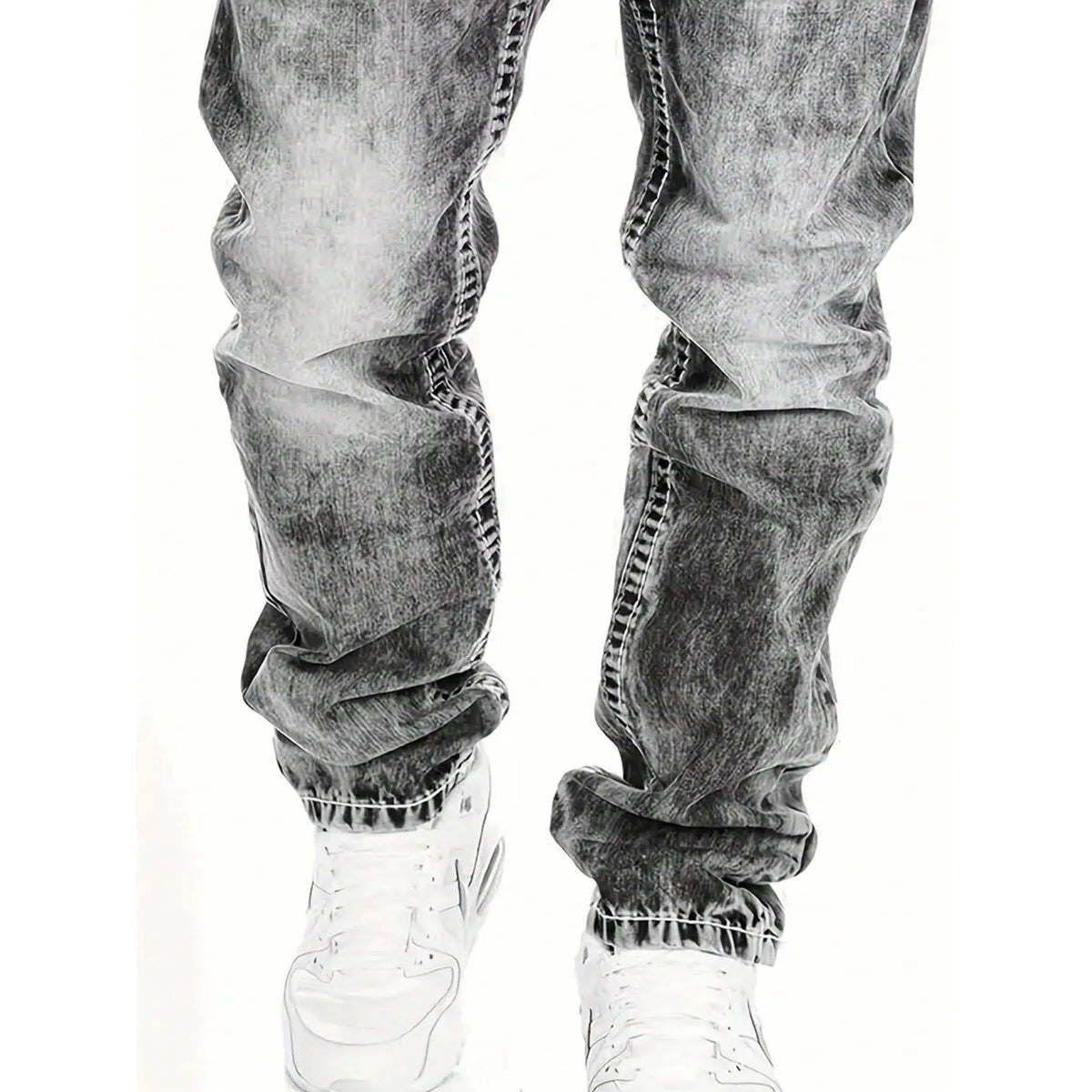 Men's Fashion Creative Stretch Denim Jeans