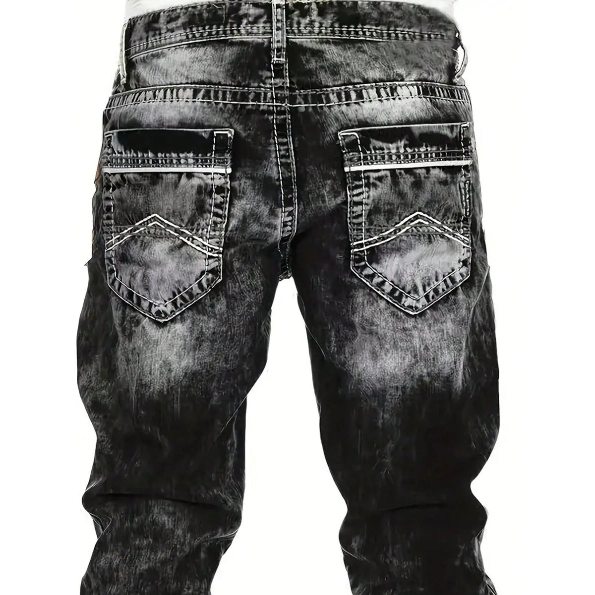 Men's Fashion Creative Stretch Denim Jeans