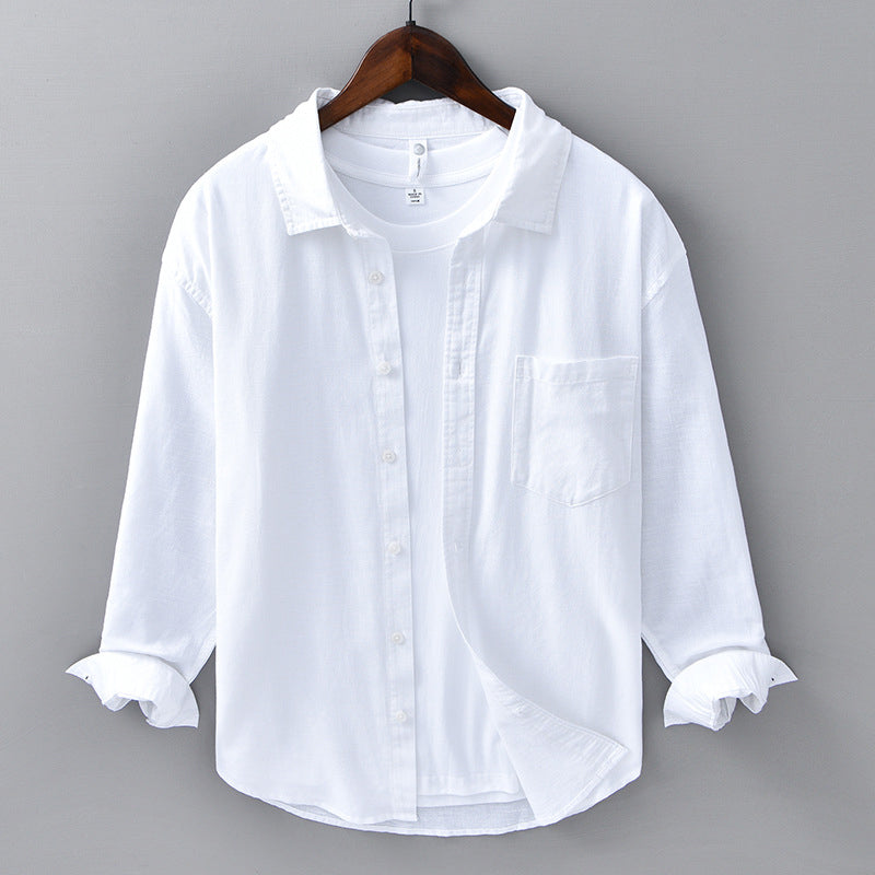Men's Casual Breathable Long Sleeve Top