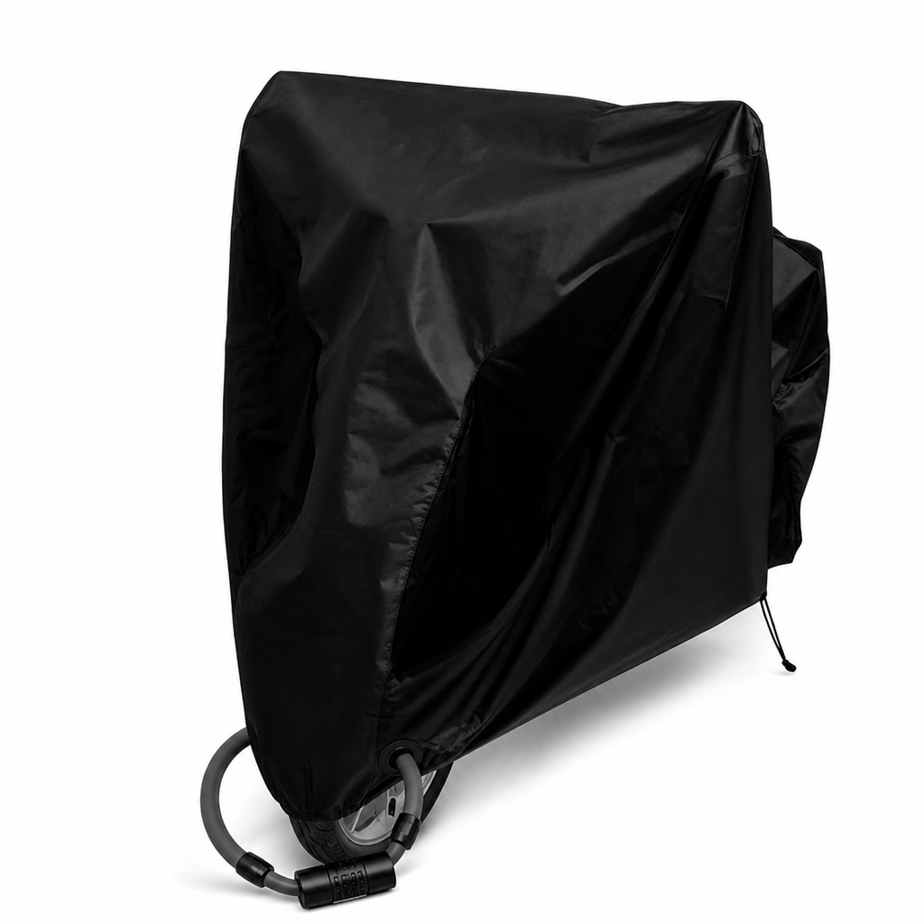 🚲 All-Weather Bike Cover: Waterproof, Silver Coating, Windproof, for Single & Double Bikes
